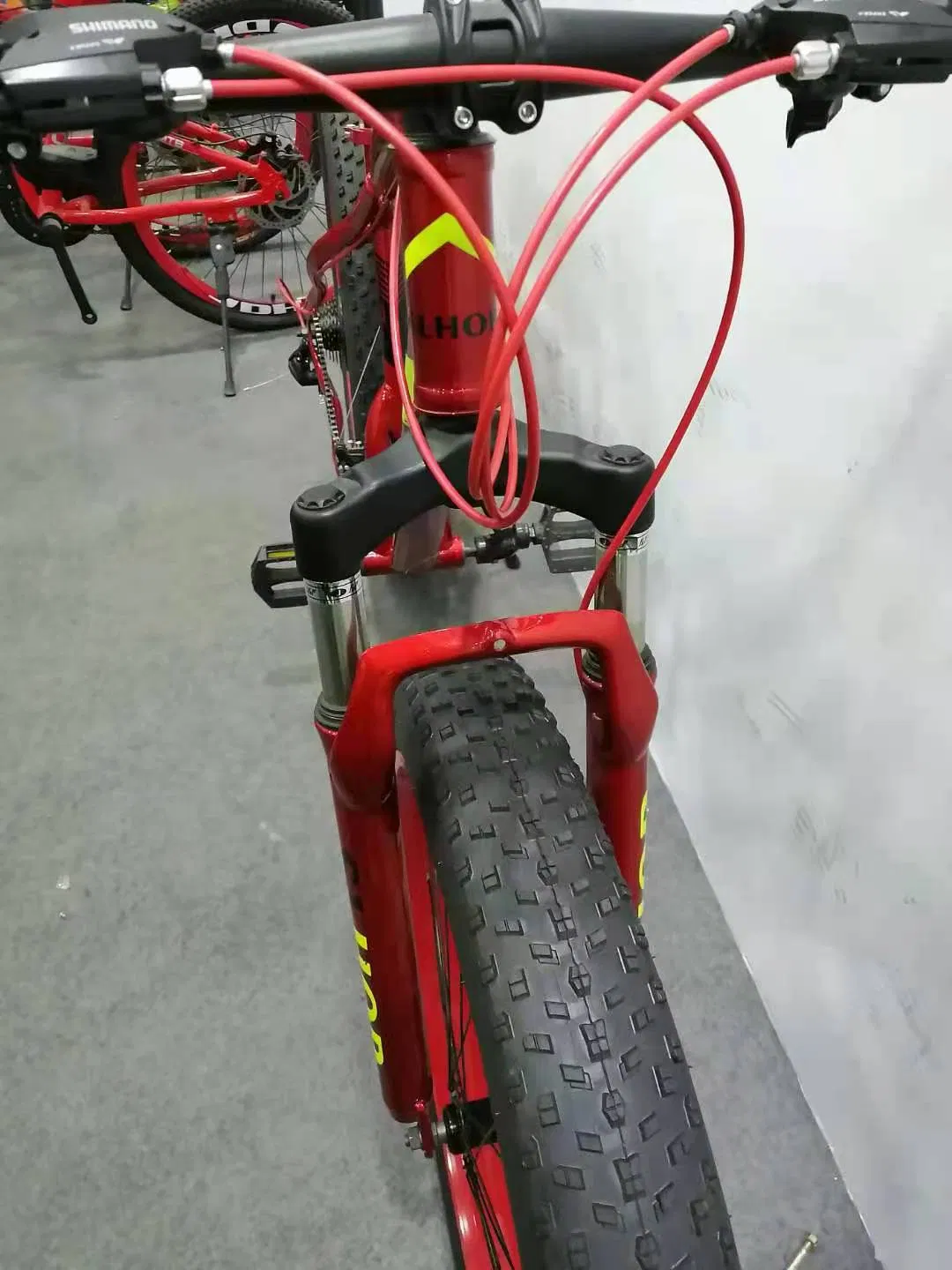 26 Inch Full Suspension Carbon Fat Tire Snow Road Downhill Mountain Bike