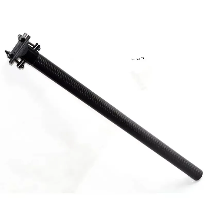 33.9 * 580 mm Folding Bike Carbon Seatpost Adjustable Remove Control Dropper Post Bicycle Seat Post