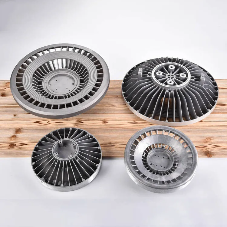 Aluminum Alloy Mechanical Parts Die Cast LED Street Lamp Light Cover Transmission Pump Housing Mold for Furniture Accessories