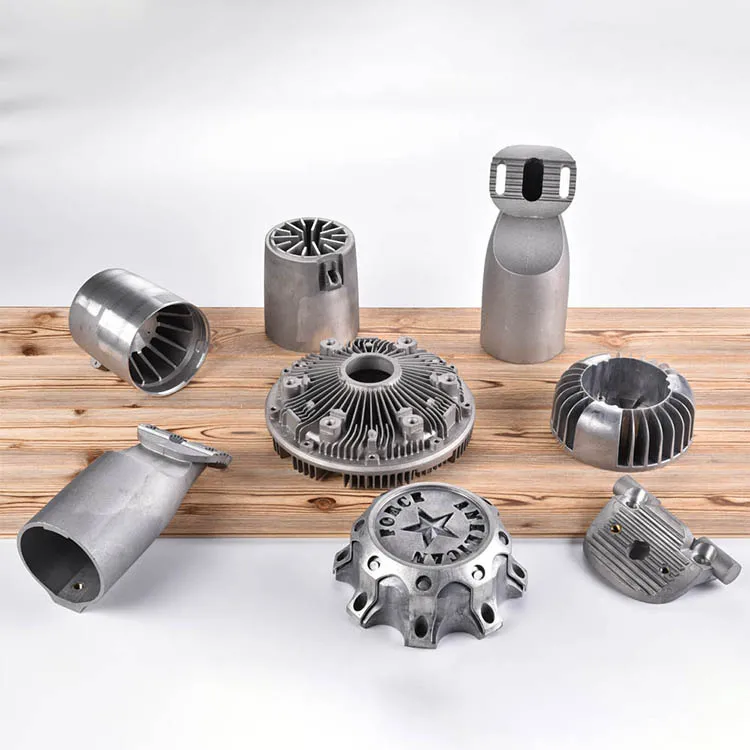 Aluminum Alloy Mechanical Parts Die Cast LED Street Lamp Light Cover Transmission Pump Housing Mold for Furniture Accessories