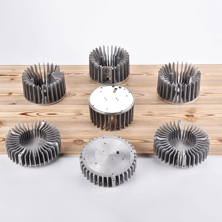 Aluminum Alloy Mechanical Parts Die Cast LED Street Lamp Light Cover Transmission Pump Housing Mold for Furniture Accessories