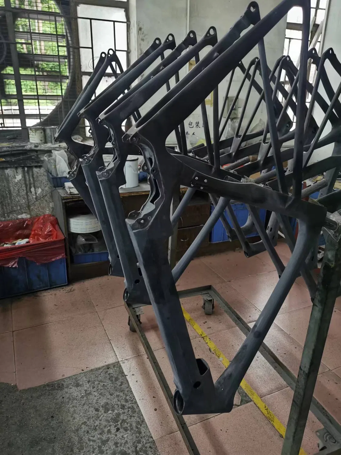 Bicycle Parts Carbon Bafang 700c Gravel E-Bike Frame