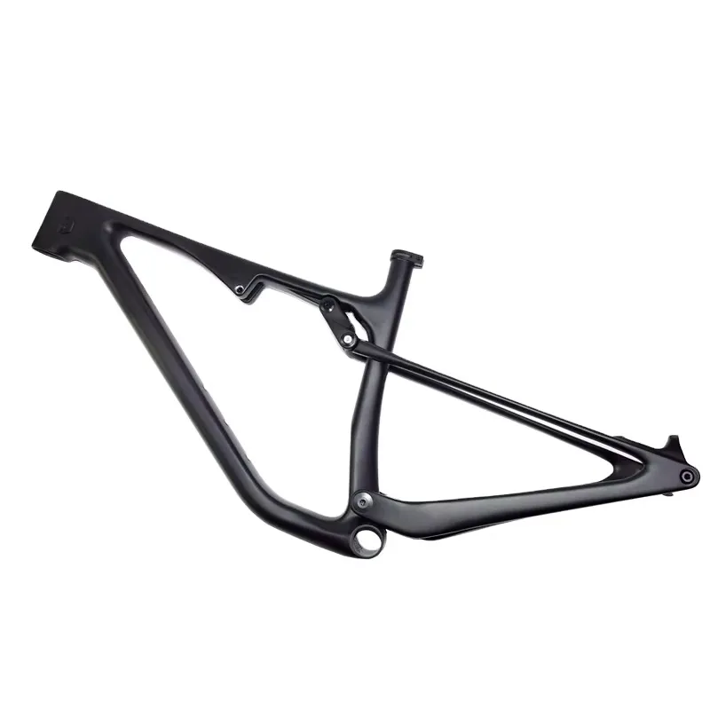 Carbon Fiber Frame Mountain Bike Bicycle Softtail Shock Thru Shaft 29er off-Road Speed Drop 27.5er