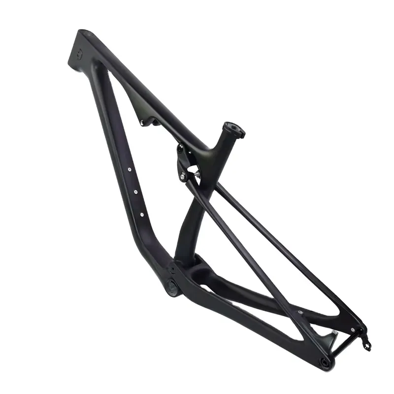 Carbon Fiber Frame Mountain Bike Bicycle Softtail Shock Thru Shaft 29er off-Road Speed Drop 27.5er