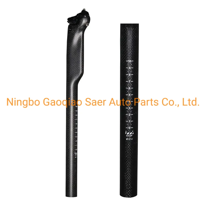 Factory Outlet Bicycle Carbon Fiber Seatpost Windproof Seatpost 27.2/30.8/31.6mm