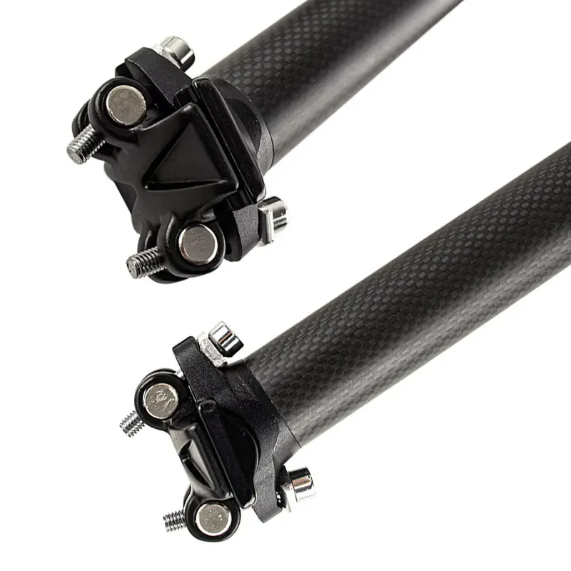 No Logo Lightweight Version of Carbon Fiber Bicycle Seatpost 27.2/30.9/31.6mm Dead Fly Seatpost Straight Head Seatpost
